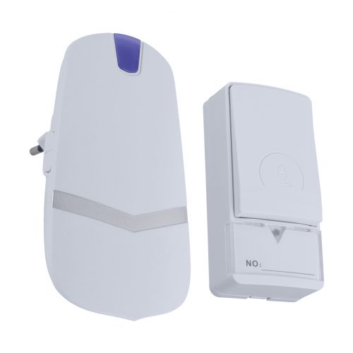 Bezprzewodowy dzwonek bateryjny OCEAN 230V IP44/20 biały 05035 IDEUS - 1[266].jpg